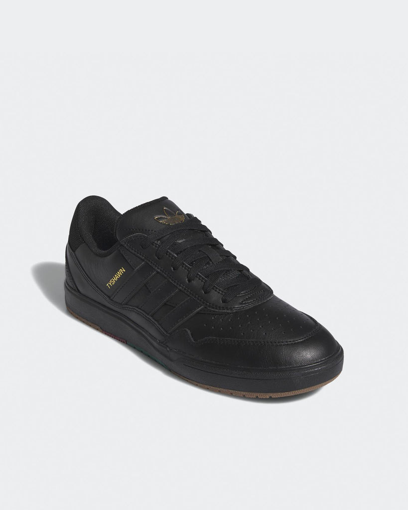 adidas IF9709  tyshawn II black black leather 