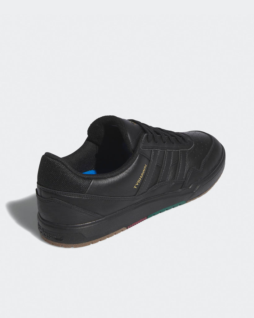 adidas IF9709  tyshawn II black black leather 
