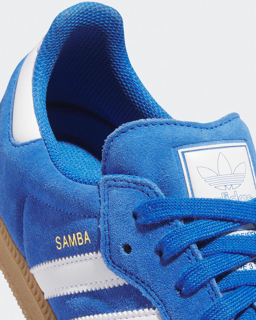 adidas skateboarding Samba ADV Blue White Gum