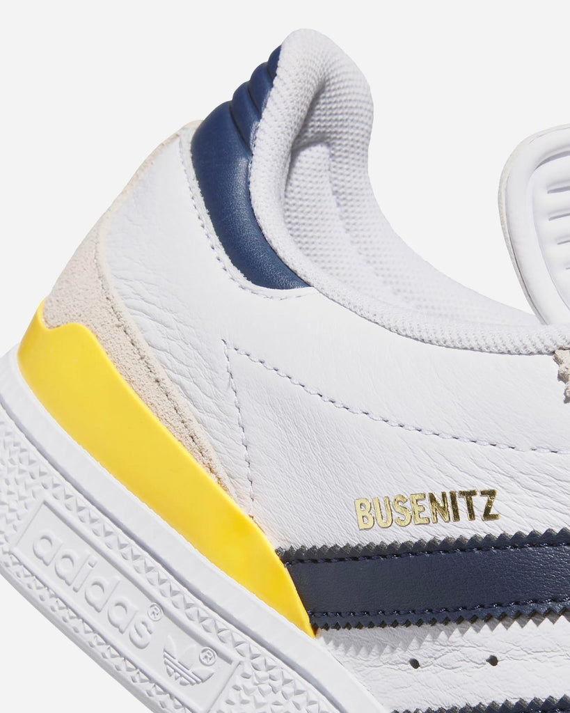 Adidas Skateboarding Busenitz White Navy Yellow JP8604