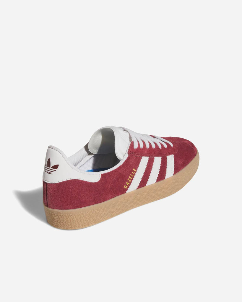 Adidas Skateboarding Gazelle ADV Shadow Red Crystal White Gold JR2000