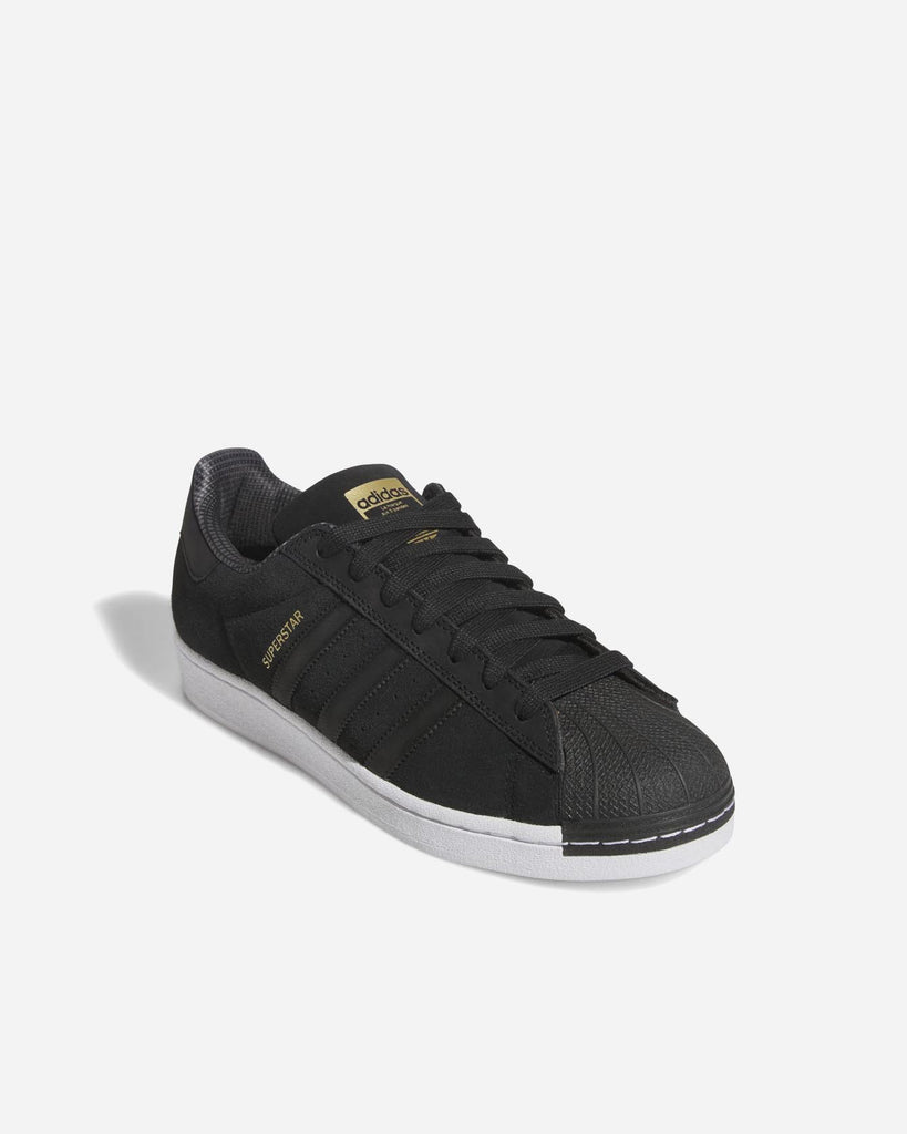 Adidas Skateboarding Superstar ADV Black Black White Suede JP8532