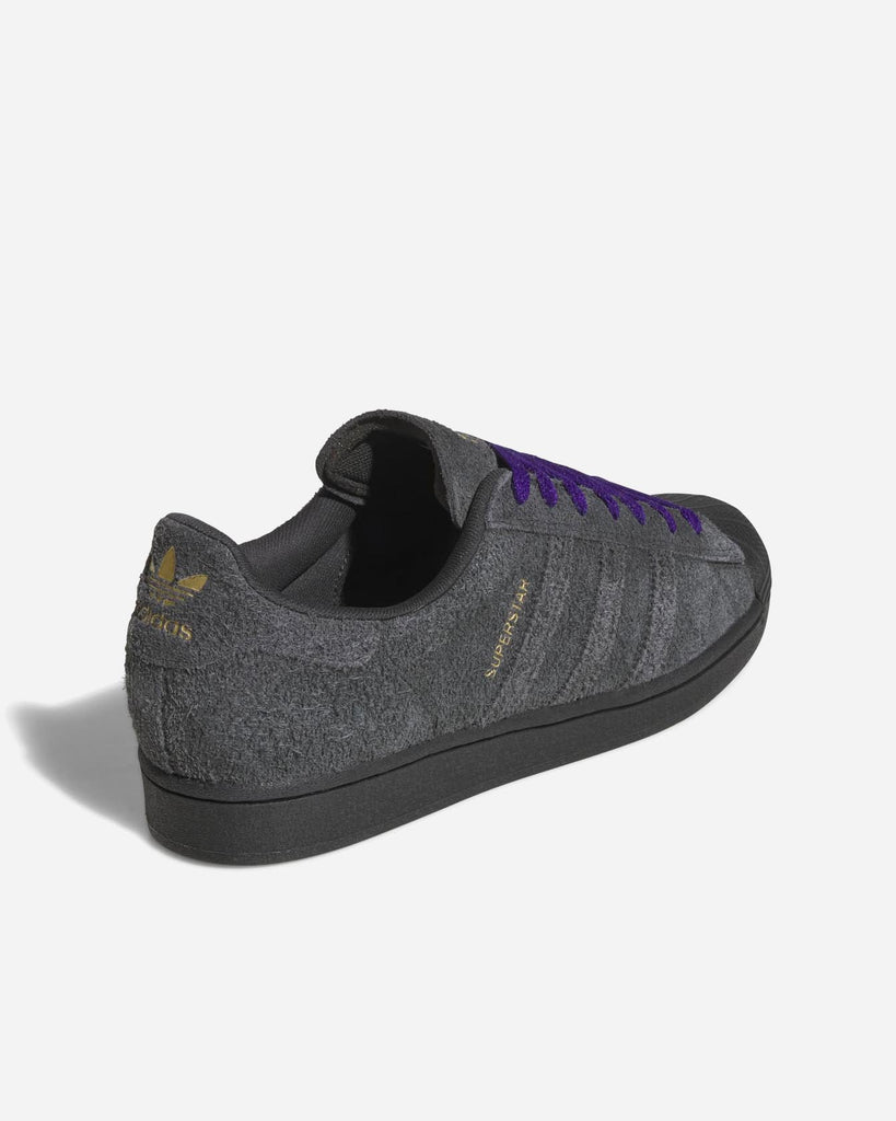 Adidas Skateboarding Superstar ADV Carbon Purple Gold JP8532