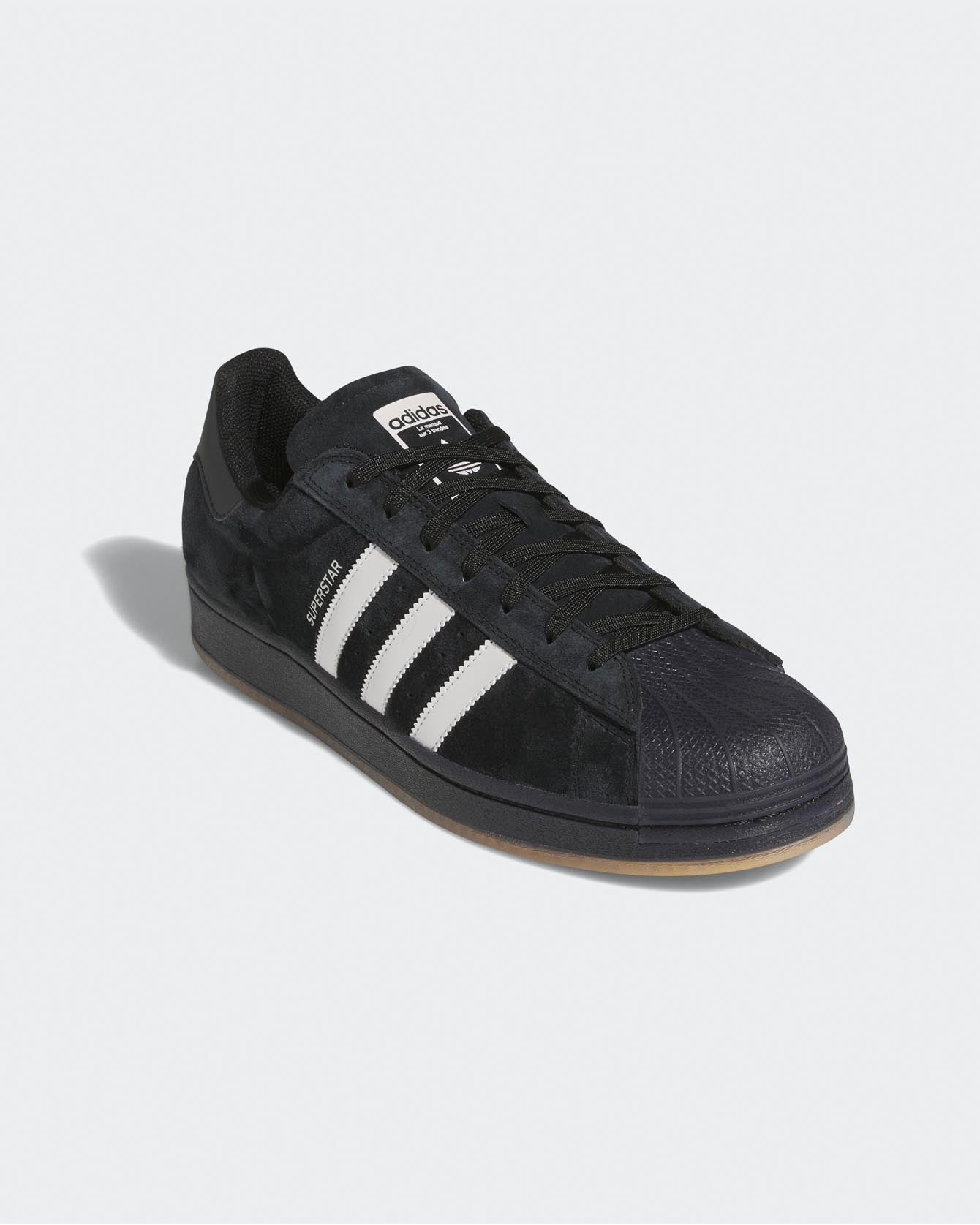 Adidas Superstar ADV Black Suede White – theflowstore