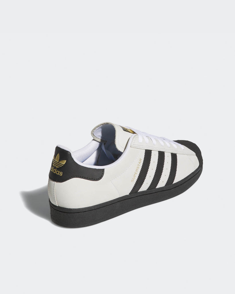 Adidas Superstar ADV White Black White Gold STYLE NUMBER JH8138