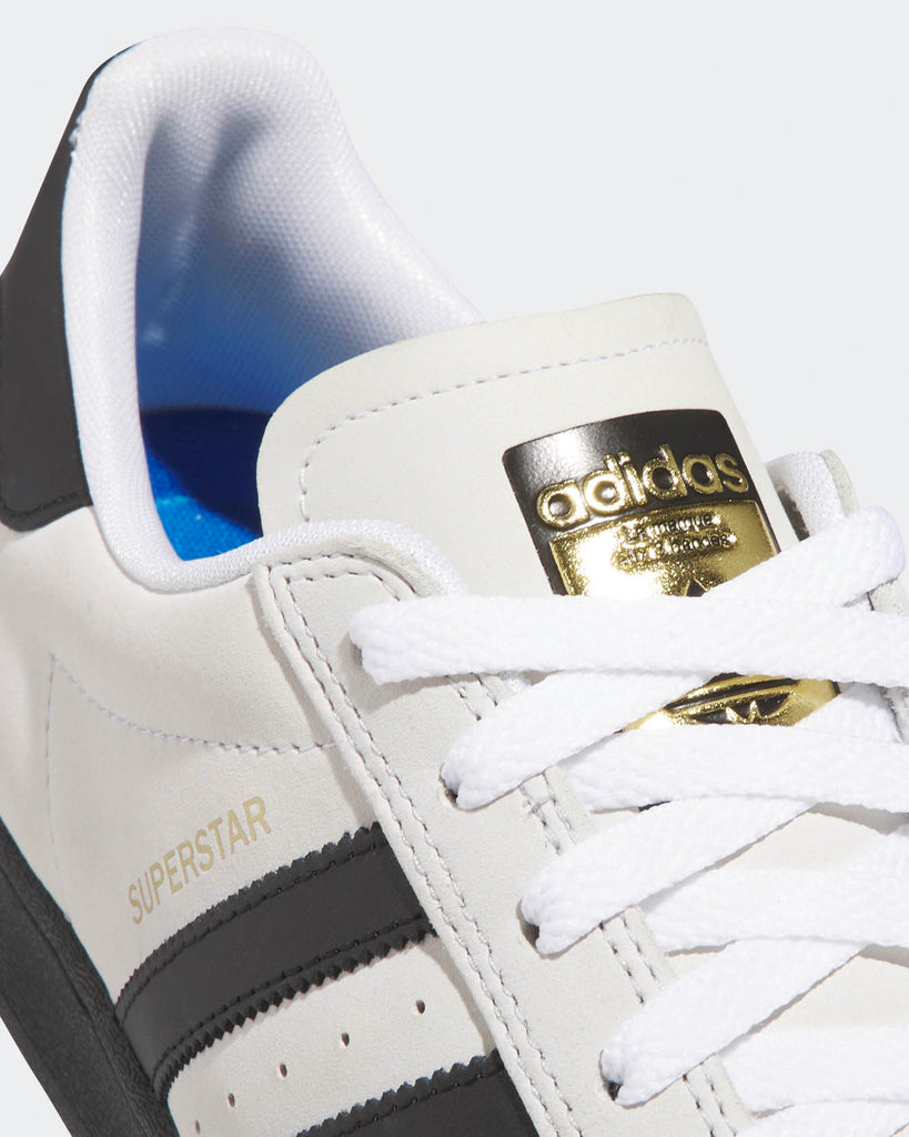 Adidas Superstar ADV White Black White Gold STYLE NUMBER JH8138