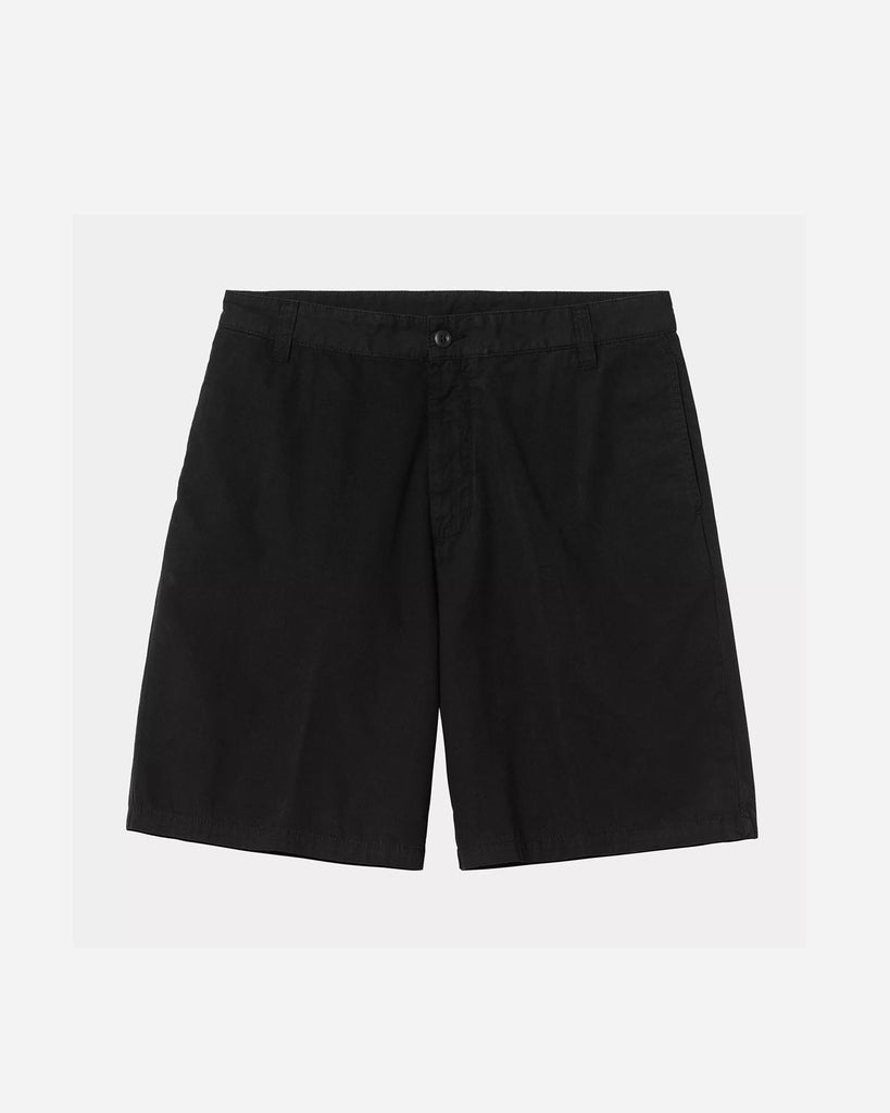 Calder Short Black Garment Dyed: I034812_89_GD
