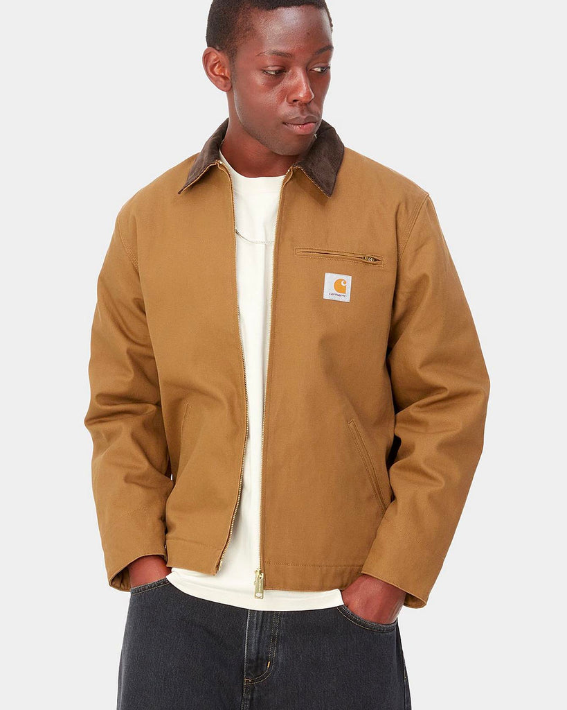 Carhartt Detroit Jacket Hamilton Brown Canvas