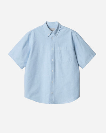 Carhartt S/S Braxton Shirt Oxford Bleach Wax