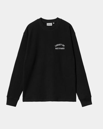 Carhartt Script T-Shirt Black White