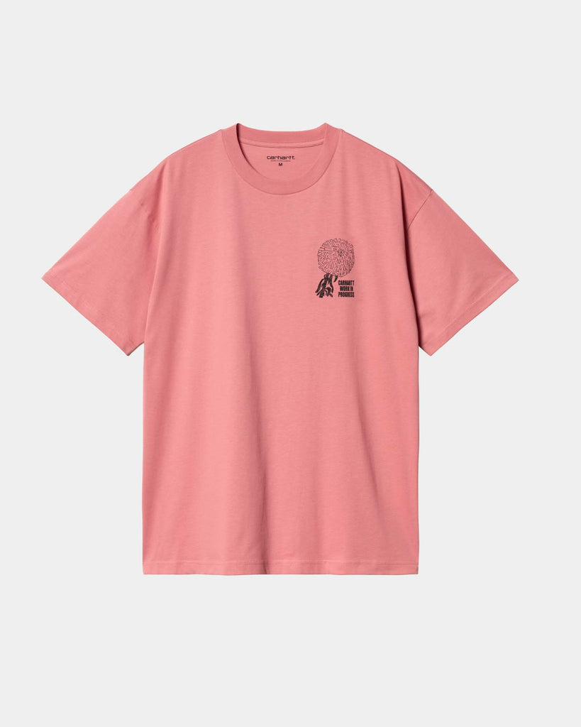 Carhartt WIP Chrysanthemum Tee Dusty Rose