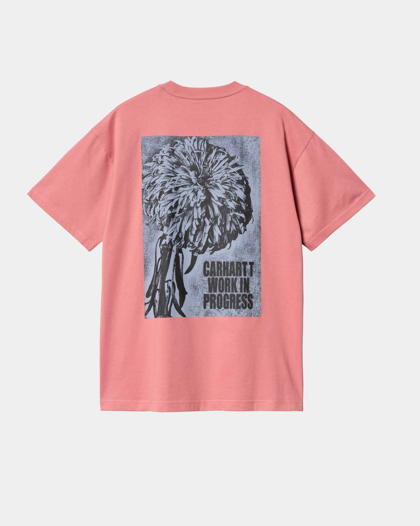 Carhartt WIP Chrysanthemum Tee Dusty Rose