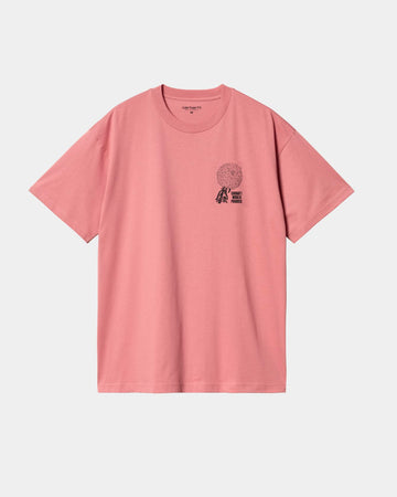 Carhartt WIP Chrysanthemum Tee Dusty Rose