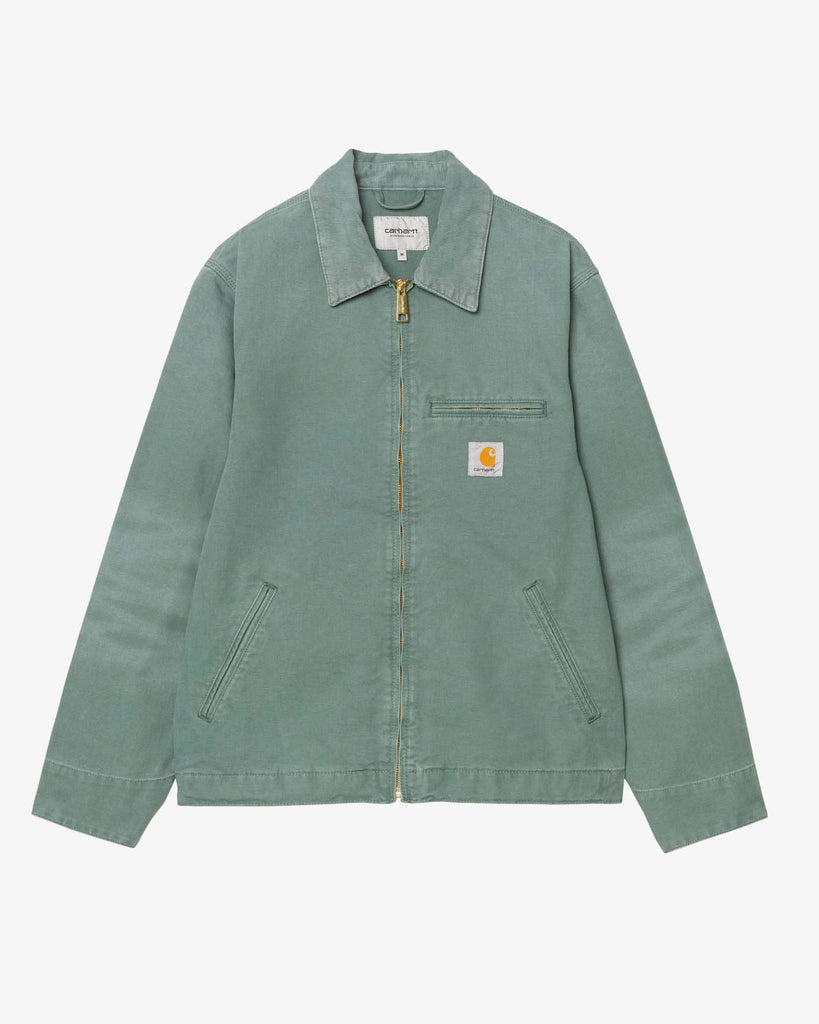 Carhartt WIP Detroit Jacket Silver Pine Stone Canvas