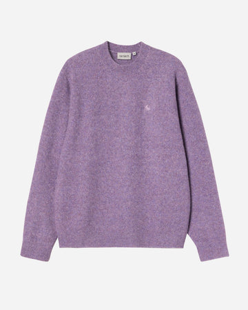 Carhartt Wip: Curtis Sweater Tangled Phlox 
Style: I035394_3B0_XX