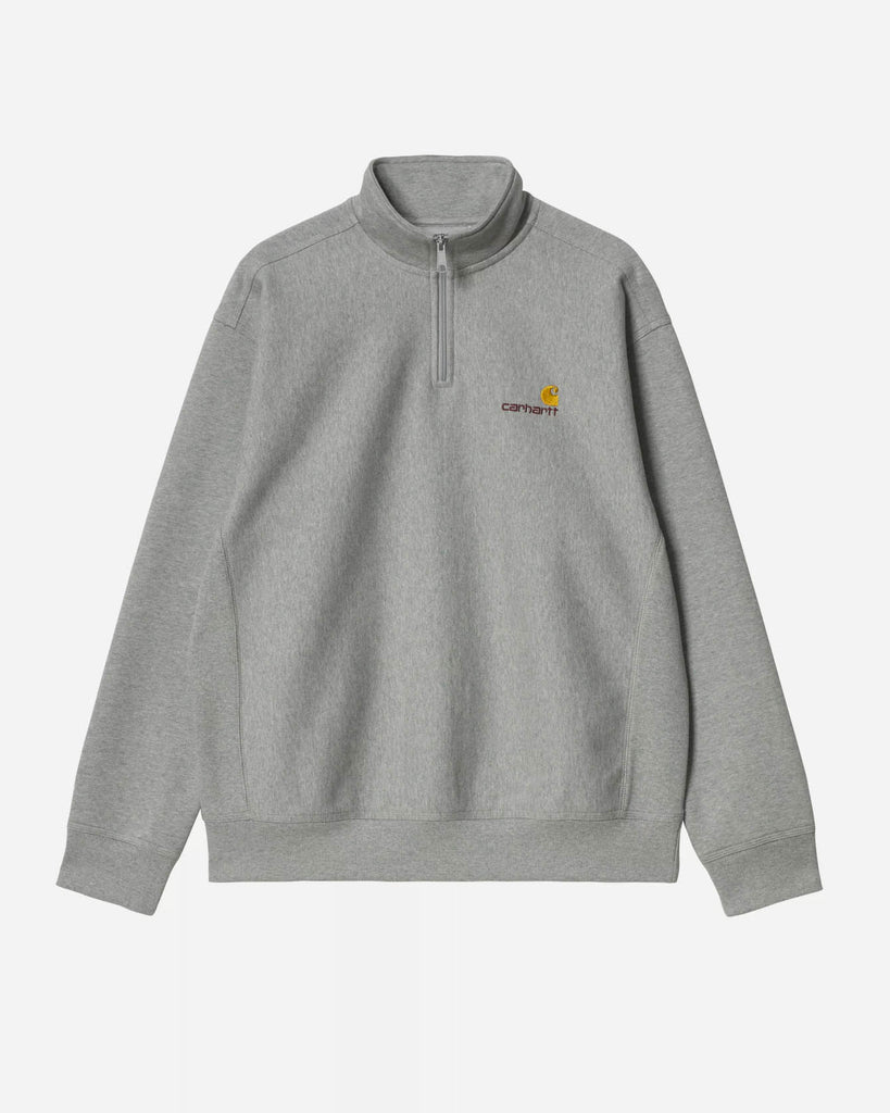 Carhartt Wip Half Zip American Script Grey Heather
Style: I027014_V6_XX