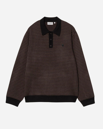 Carhartt Wip: L/S Lowis Polo Houndstooth Vitola 
Style: I035395_35M_XX