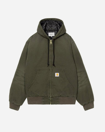 Carhartt Wip: OG Active Jacket Olive Stone Canvas 
style: I035891_49_4O