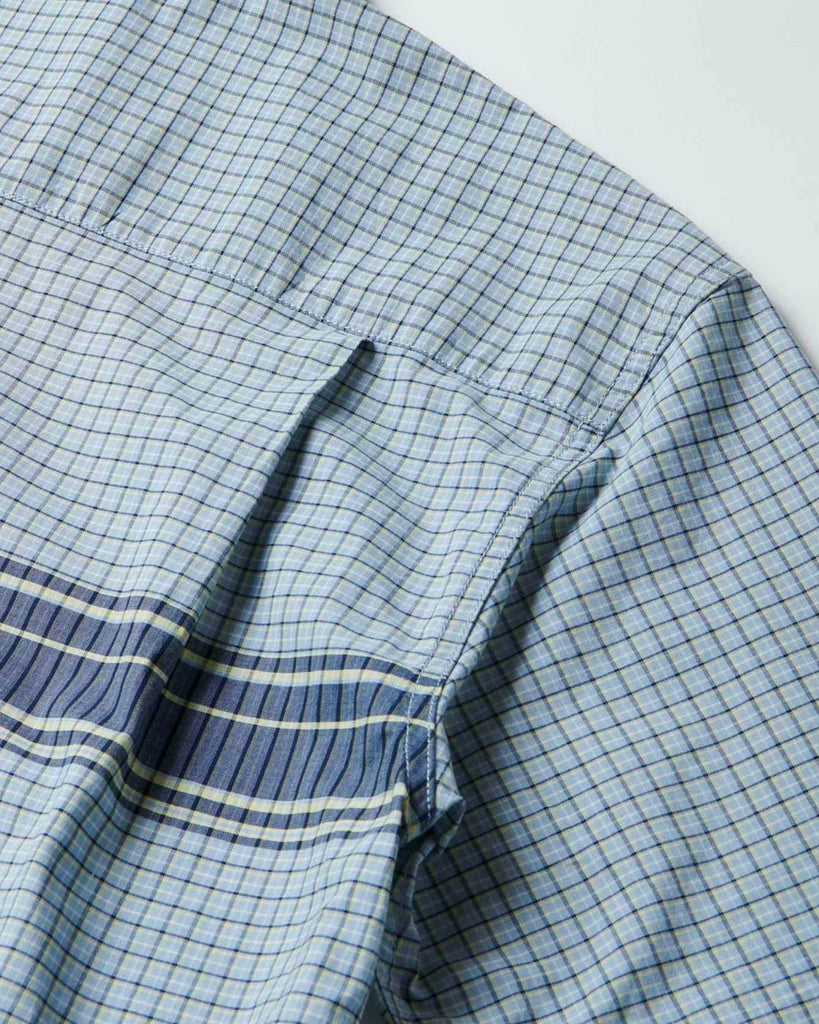 Gramicci Zip Up Wave Shirt Pacific Plaid