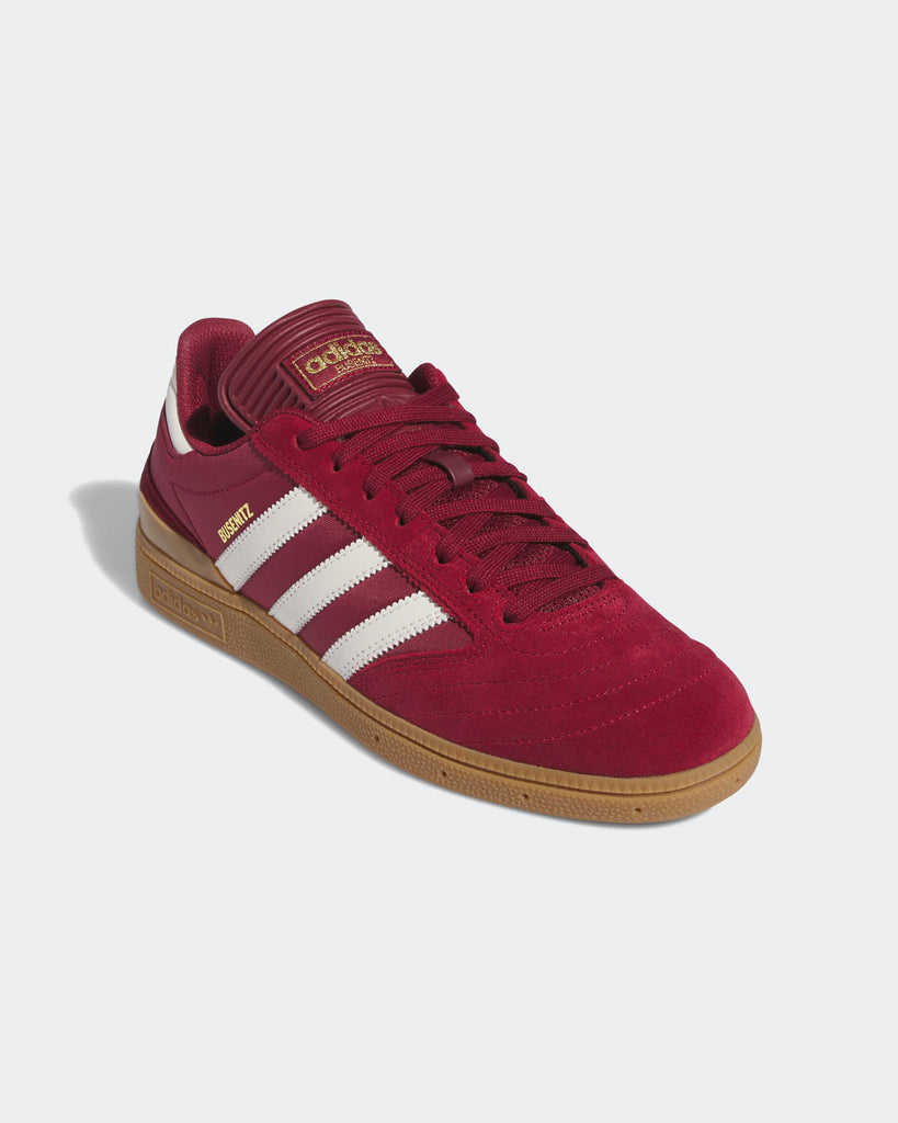 adidas skateboarding shop skate shoes busenitz pro burgundy chalk white gold gum IE0948