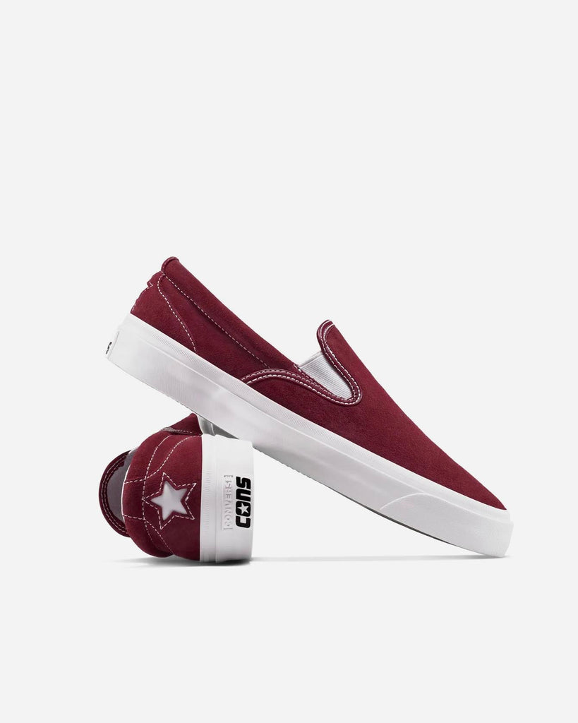 One Star CC Slip On Deep Burgundy