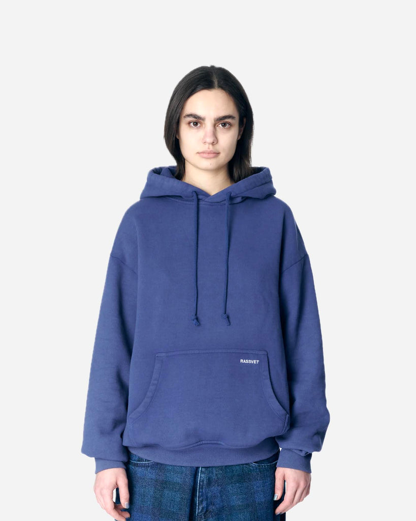 Rassvet Logo Classic Hoodie Knit Navy style: PACC17T021 