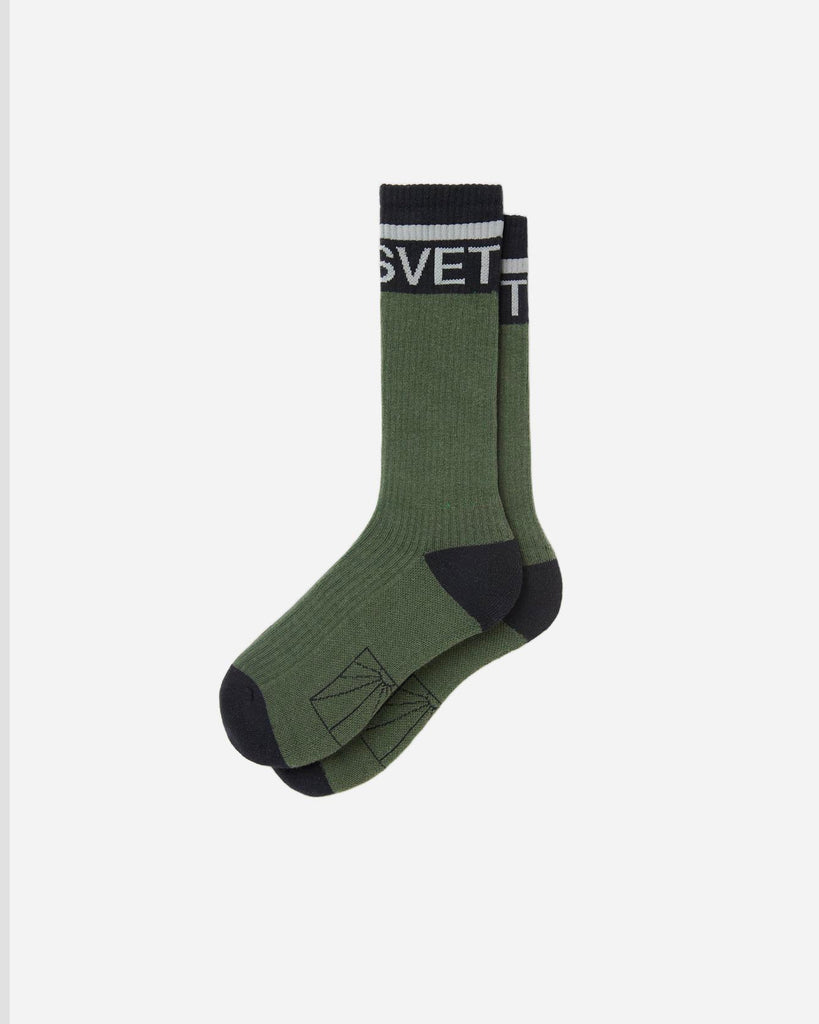 Rassvet Logo Socks Knit Grey 
style: PACC17K007