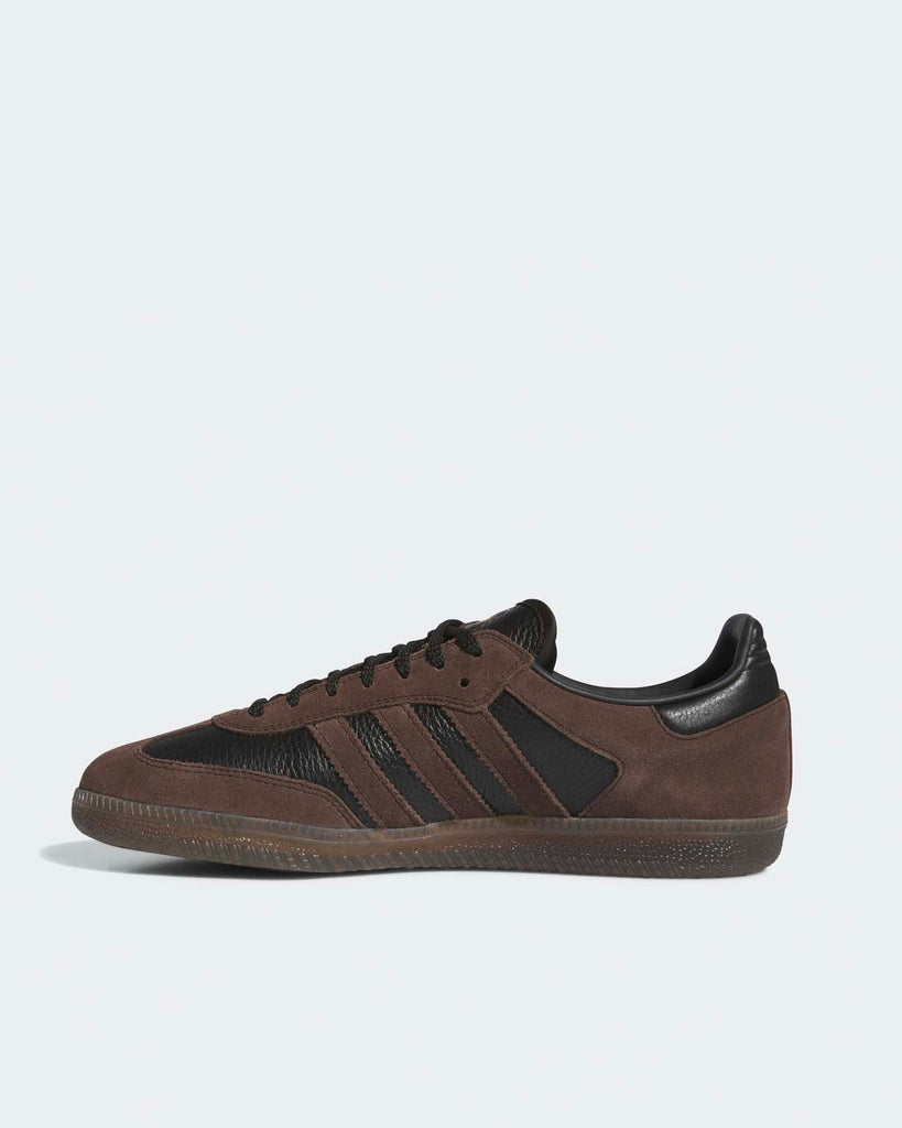 adidas samba adv x kader brown black gold 