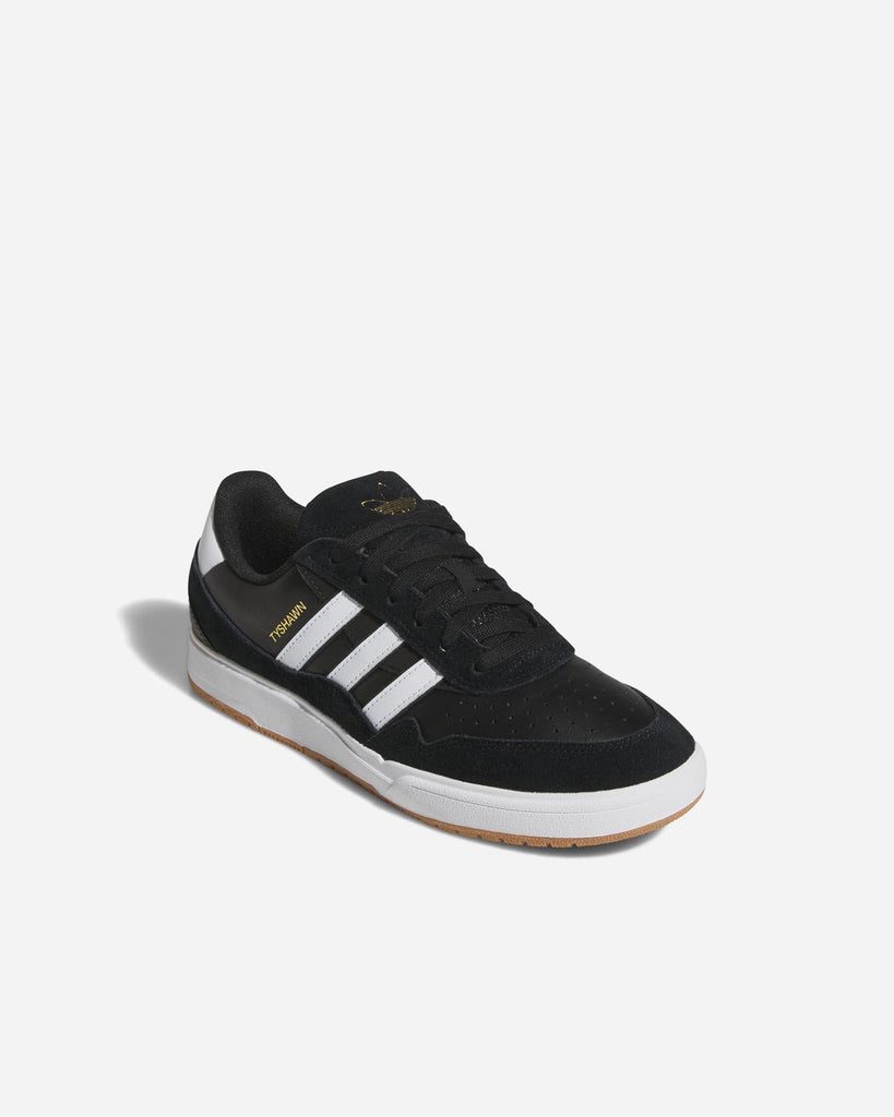 adidas skateboarding JI0846 tyshawn II core black white gum skate shoes