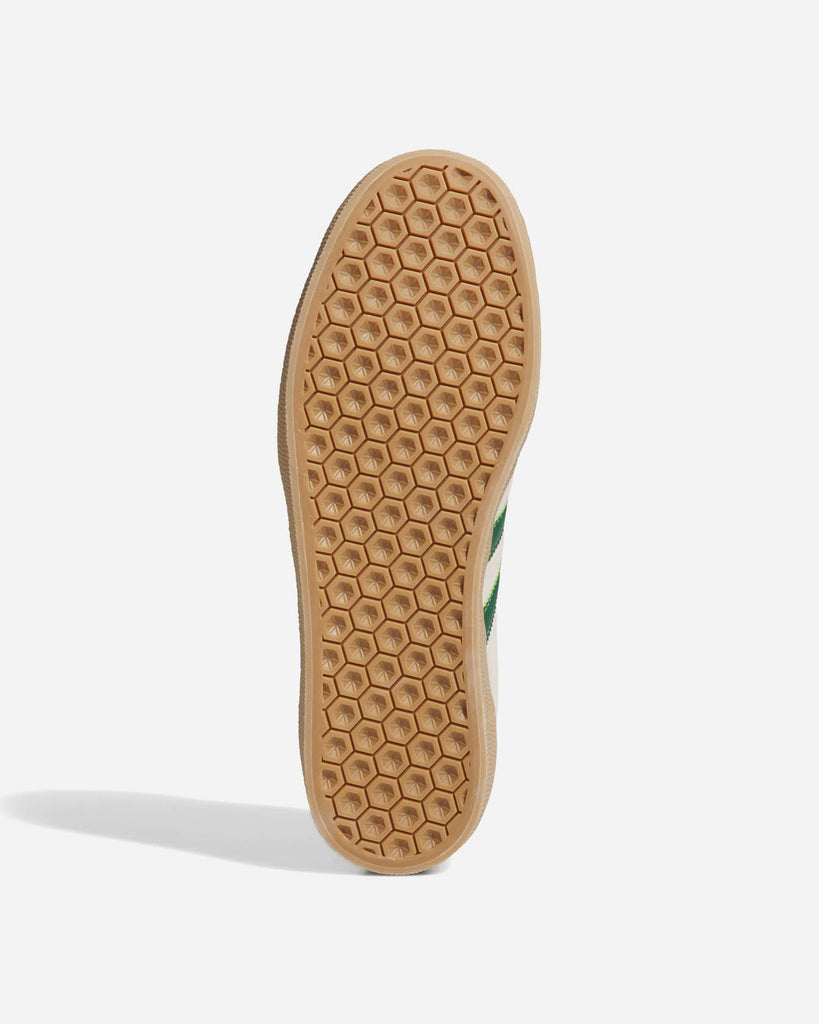 adidas skatebooarding Gazelle ADV Crystal White Green Gum style number JP5858