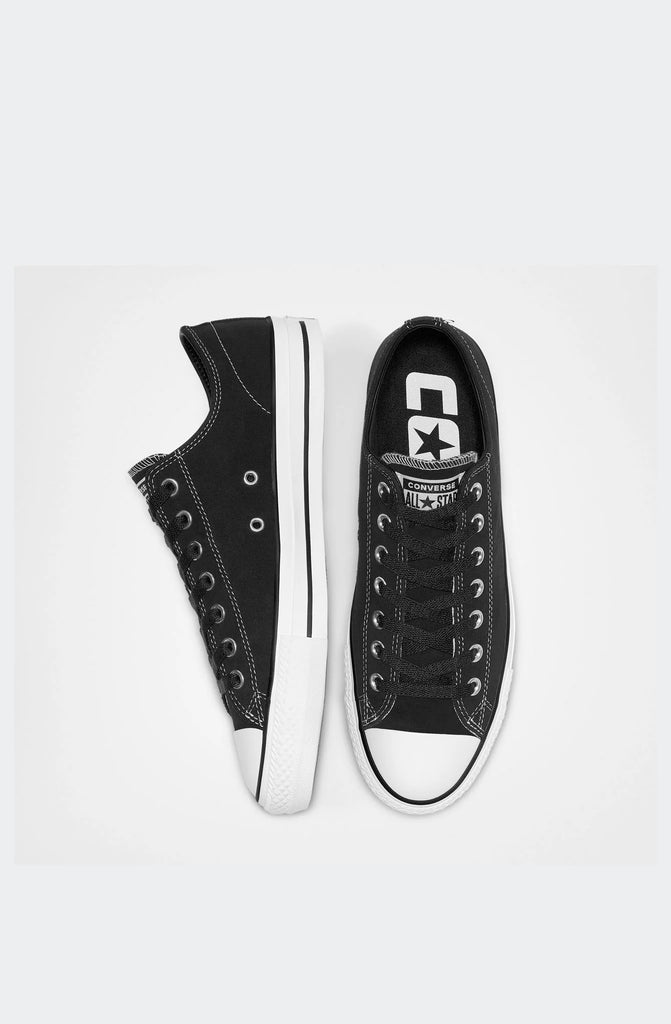 cons ctas pro ox black white suede 159574C
